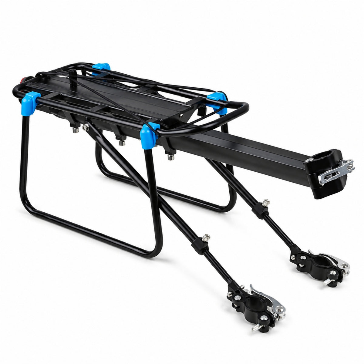 Cycle Rear Rack Disc Brake Compatible Rear Cargo Rack Rapid-Detach for Commuting