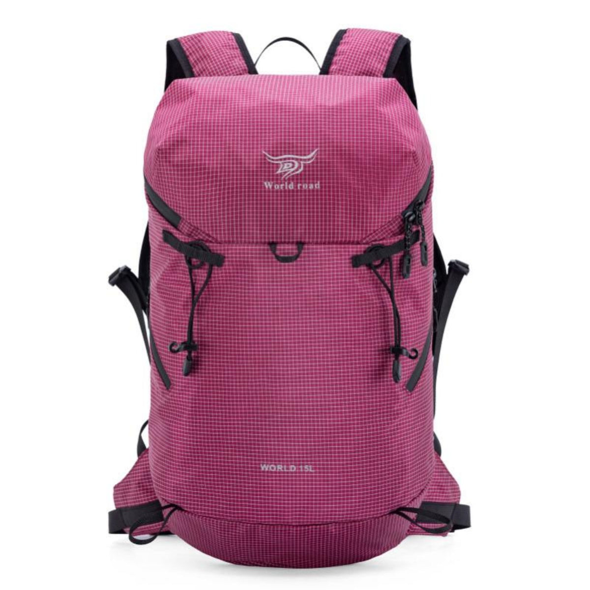 Lightweight Outdoor Backpack, Hiking Daypack, Water-Resistant Nylon, Unisex, Multiple Colors, Padded Straps