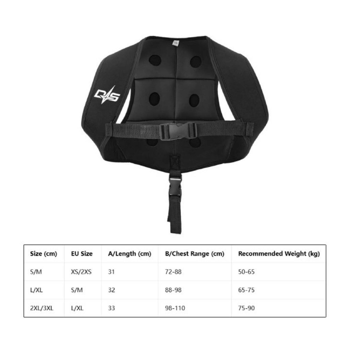 Diving Weight Vest Comfortable Padding Spearfishing Weight Jacket 6 Drop Pockets Weighted Dive Vest for Spearfishers