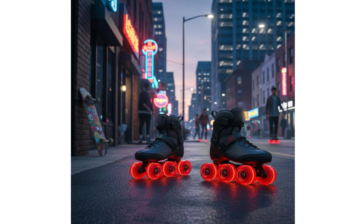 Illuminated Flashing Four-Wheel Glide Wheels High Bounce Flashing Four-Wheel Glide Wheel Illuminated Illuminate-up-up Board
