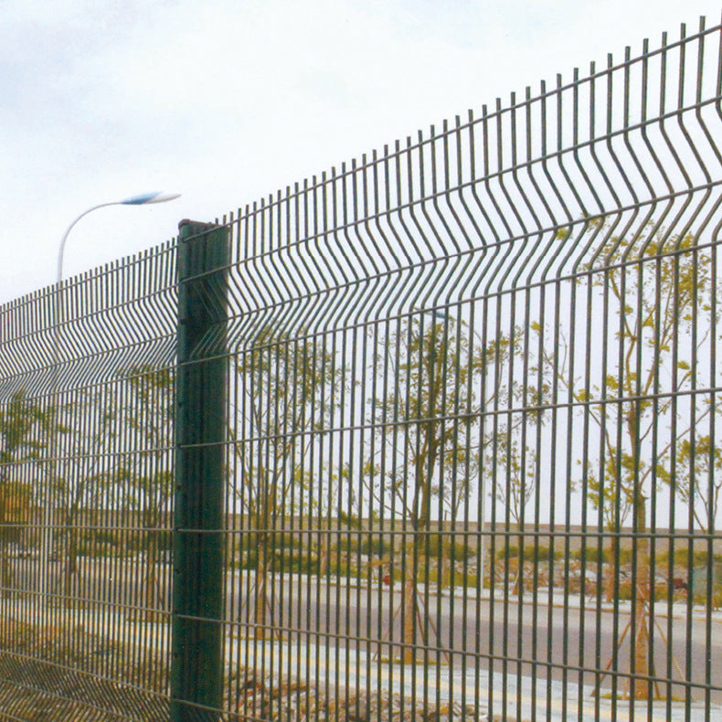 Anti-Climb Zinc Steel Garden Fence for Home, Construction Sites, and Roads