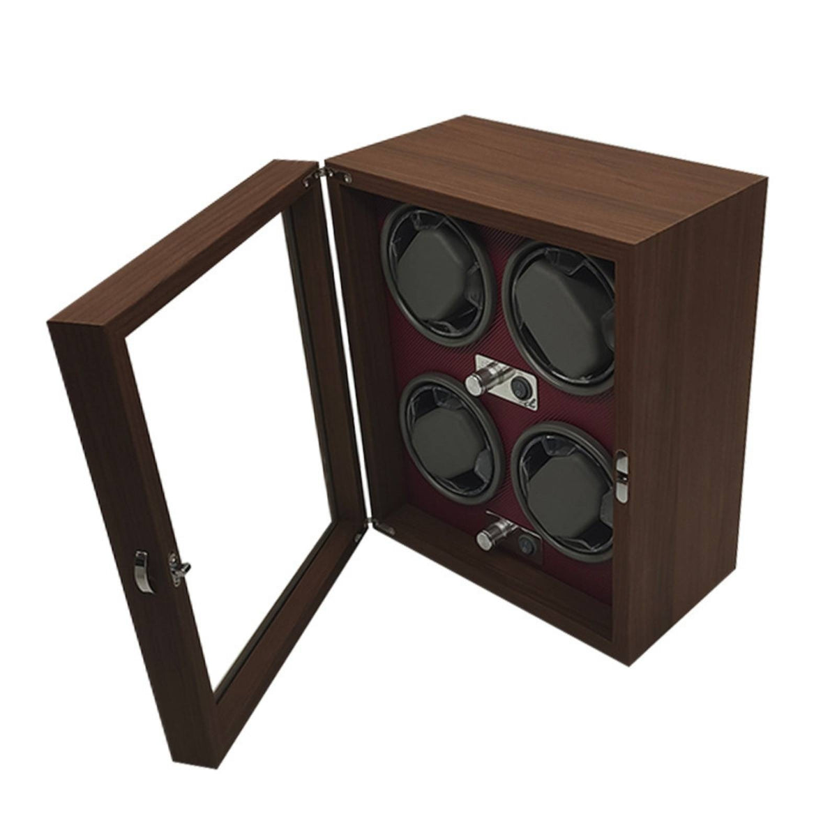 Automatic Watch Winder Extremely Quiet Timepiece Winder Cabinet USB Powered for Enthusiasts, Bedroom, Office, Retail Display
