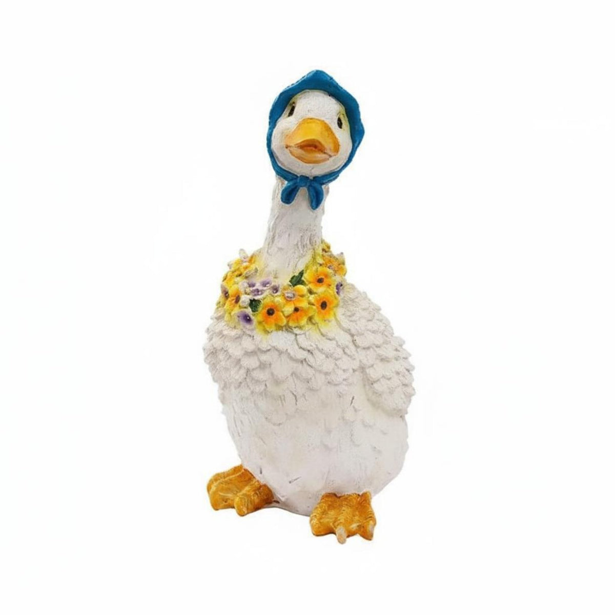 Realistic Creature Design Solar Duck Light Pastoral Design Duck Lawn Ornament Decorative Lighting Garden Statue for Yard, Patio