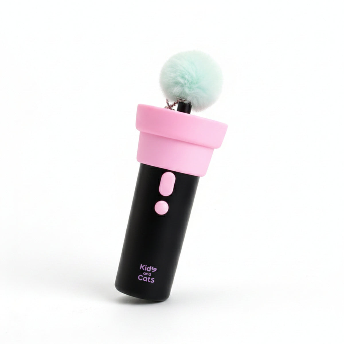 One-Hand Grip Handheld Cat Teaser Compact Electric Cat Teaser Launcher for Cats