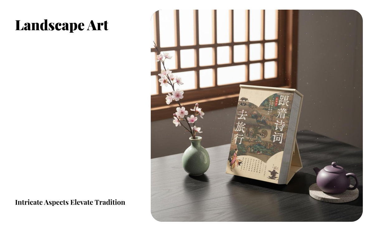 2026 Calendar, Desktop Poem Collection, Tear-Off Daily Pages, Artistic Table Decor
