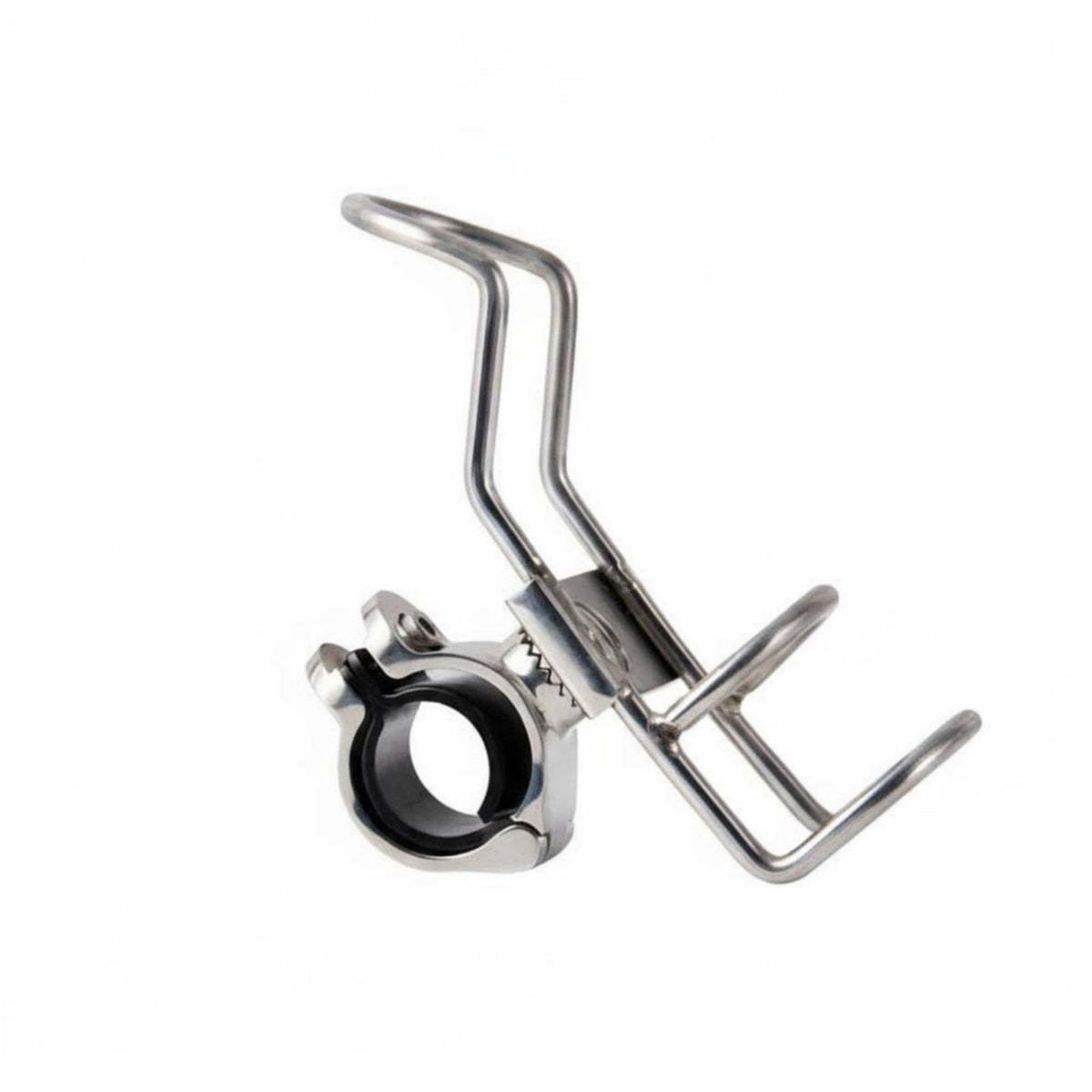 Stainless Steel Fishing Rod Holder Anti Stainless Steel Boat Rod Holder Adjustable Clamp-on Fishing Pole Bracket