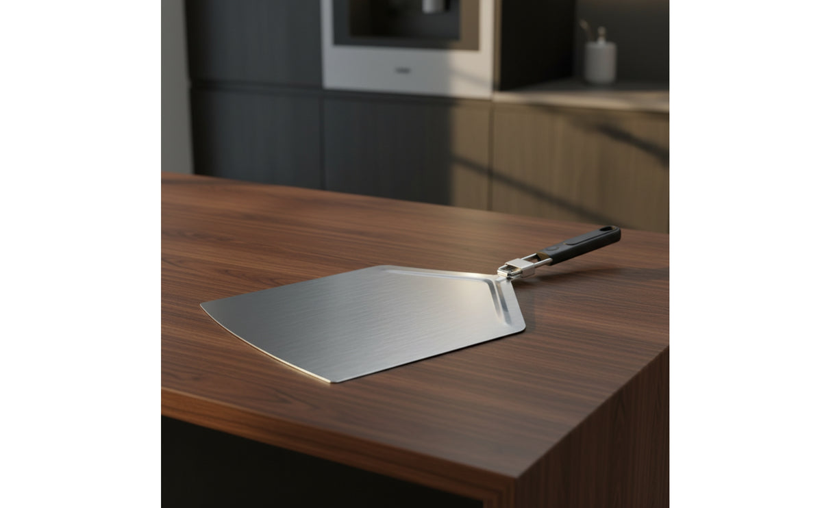 Aluminum Pizza Peel Ergonomic Pizza Peel with Handle Rust-Resistant Bake Tool for Home Home Cooks