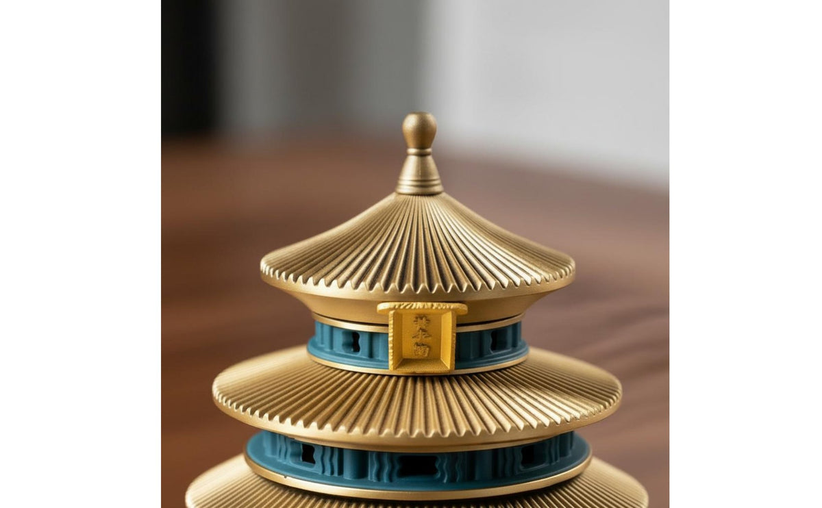 Brass Scent Vessel Creative Design Detachable Scent Vessel Easy to Clean Decor for Indoor, Tea Room