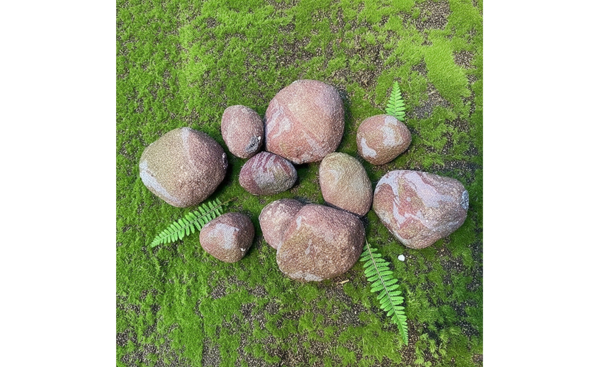 8 Pieces Artificial Foam Stone Decorative Artificial Rock with Textured Finish Fake Rock Prop Versatile Fake Stone