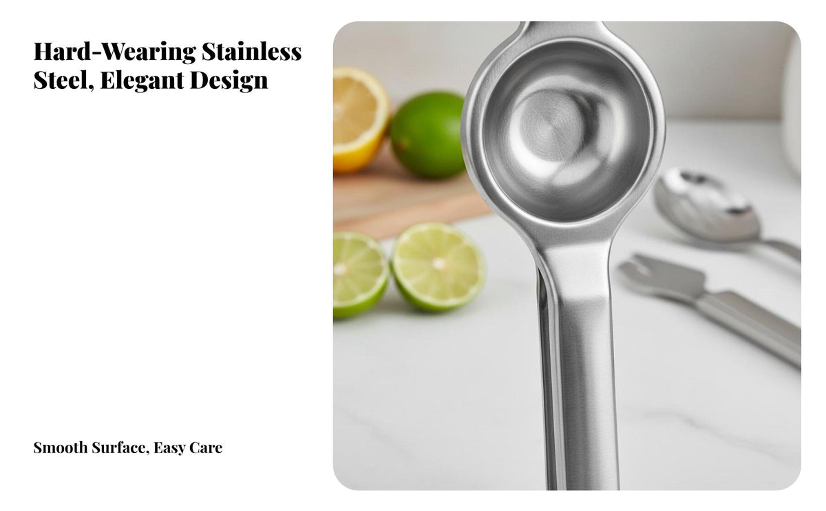Manual Lemon Liquid R Rust Resistant Lemon Liquid R Handheld Tangy Peel Y Fruits Press Sturdy and Long-Lasting Stainless Steel