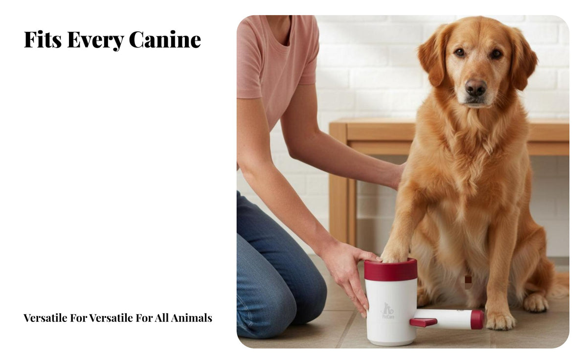 Automatic Paw Washer Cup Soft Silicone Bristles Portable Dog Paw Cleaner