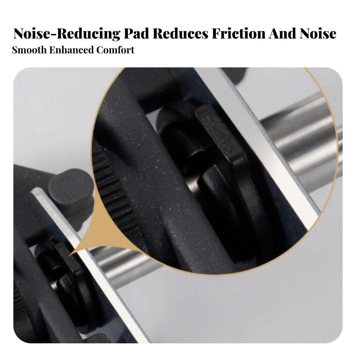 Caulking Labor-Saving Silicone Hand Tool Double-Bearing Bearing Mechanism Anti-Leak for DIY Hobbyists, Home Improvement, Kitchen