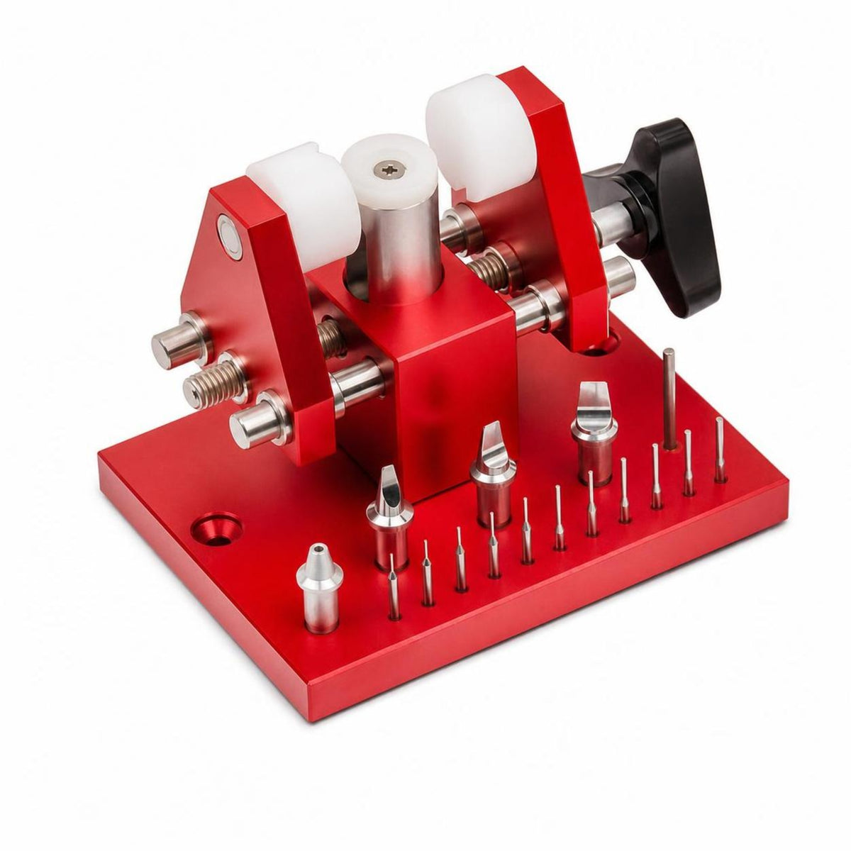 Watch Case Back Opener with Base Adjustable Watch Back Remover Compact Tool for Workshop