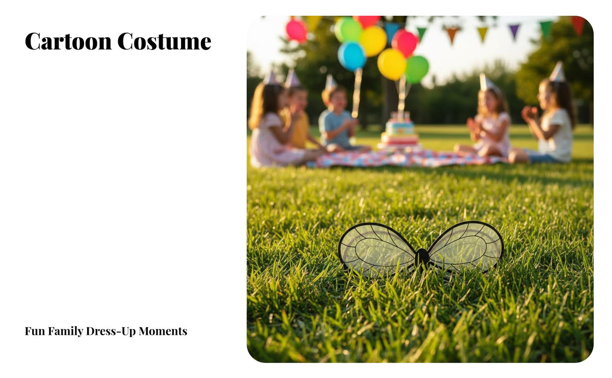 Apiary Costume Additions Cute Design Bumblebee Costume Appendages Comfortable Animal Outfit for Children, Actors, Stage Performances, Dress-up Play