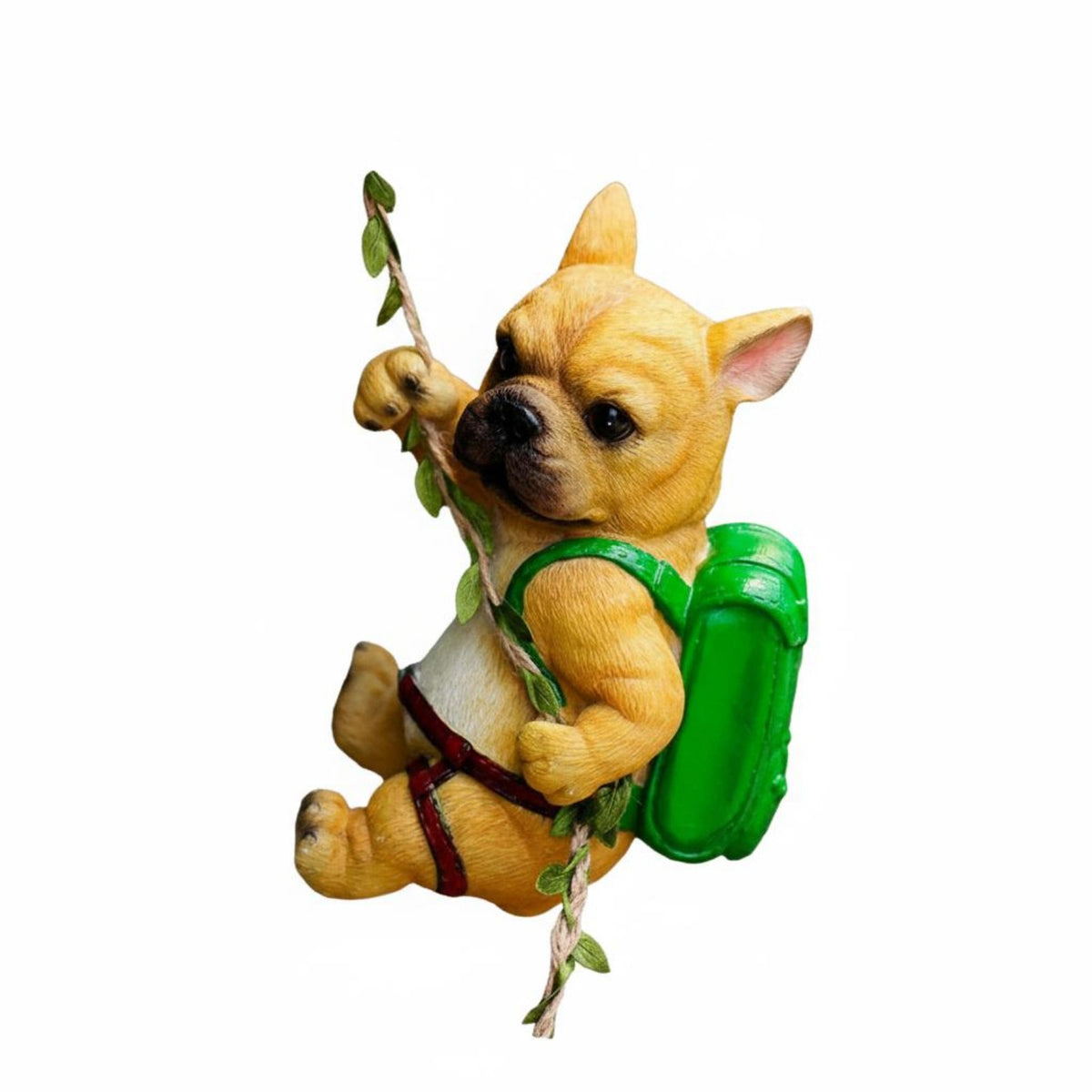 Whimsical Charm Hanging Bunny Ornament Lifelike Design Hanging Bunny Figurine 3D Vivid Shape Climbing Rabbit Statue Highly Detailed for Gardeners, Balcony, Patio, Yard, Fence