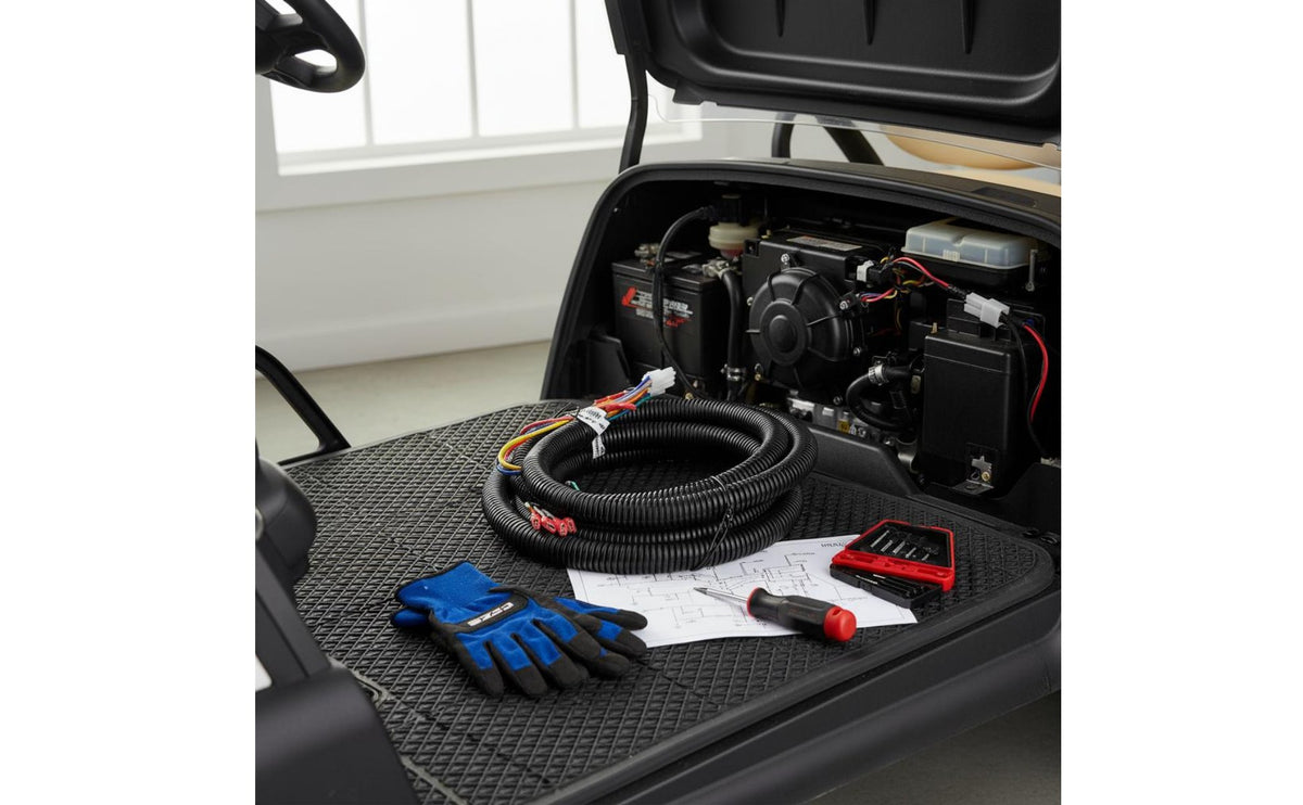 Plug and Play EZGO Programmable Drive System Wiring Harness Wear-Resistant EZGO Programmable Drive System Harness Long Service Life