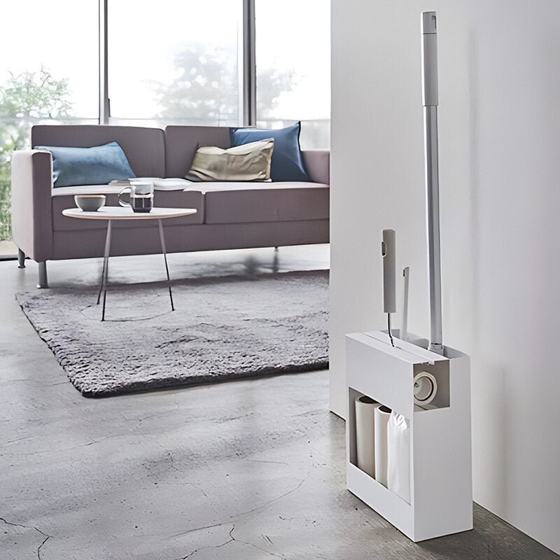 Japanese Multi-functional Vacuum Cleaner Stand Floor Mop Organizer Universal Handheld Vacuum Holder