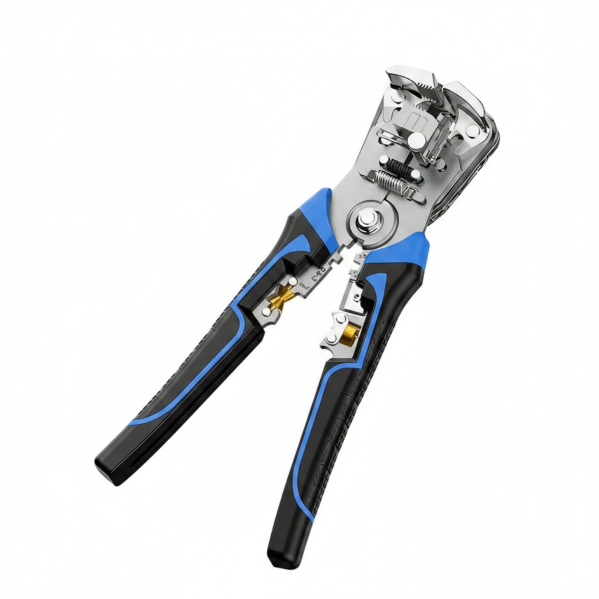 Automatic Wire Stripper Handheld Wire Stripper Hand Tool Adjustable Lightweight for Electricians, Electrical Work