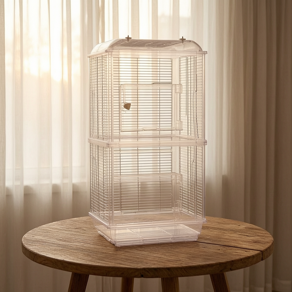 Large Space Parrot Bird Cage for Peony and Budgerigar, Myna Bird Cage Wholesale