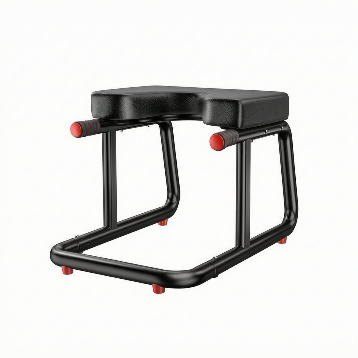 Stable Fitness Headstand Bench Padded Inversion Chair with Cushion Sturdy Headstand Stool with Handles Compact for Beginners