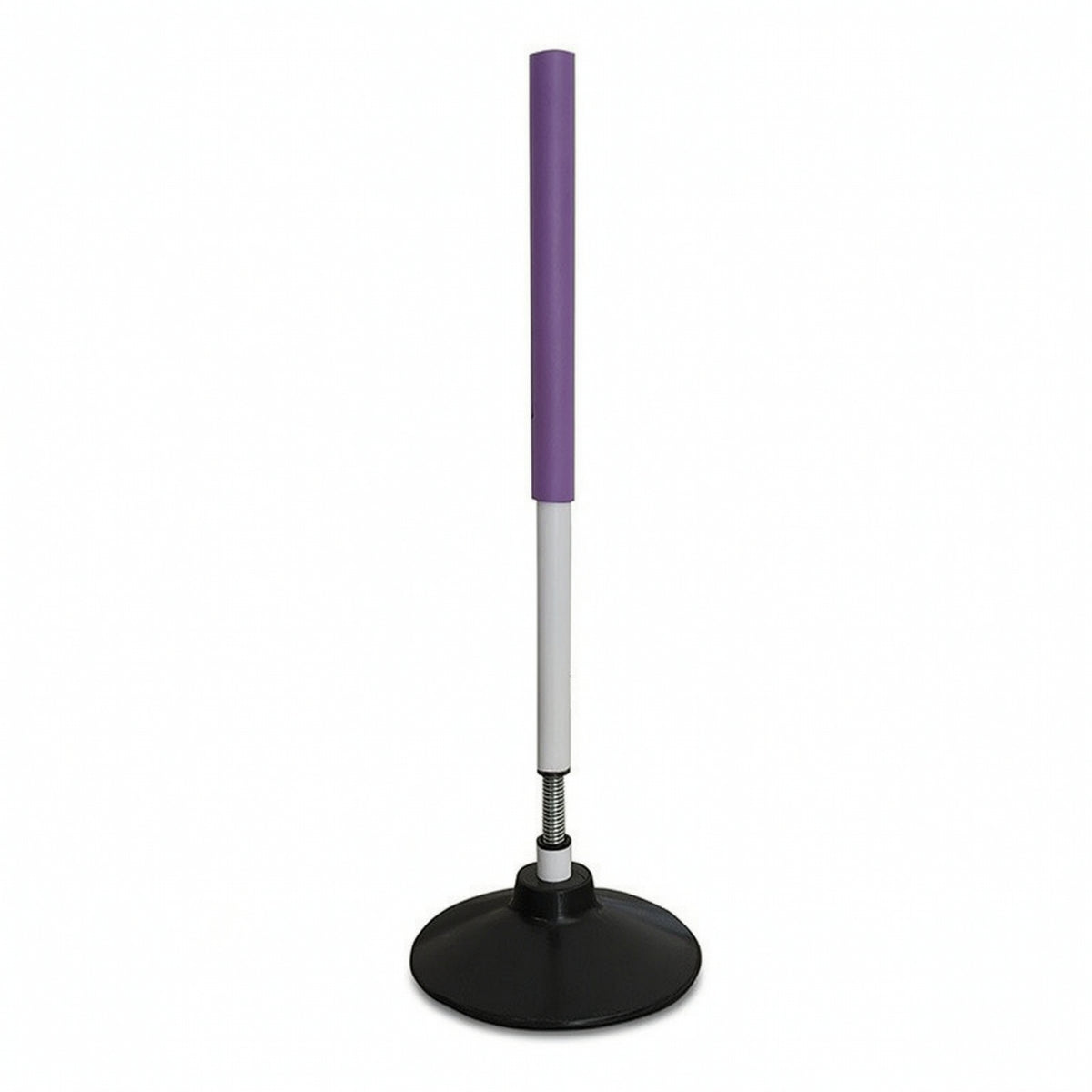 Training Pole with Rubber Base Weighted Rubber Base All-Surface Agility Poles for Coaches, School
