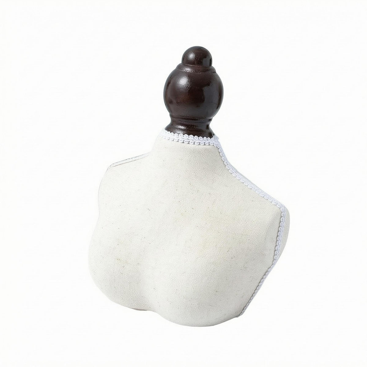 Necklace Bust Display Stand Fine Weave Jewelry Mannequin Stand Lightweight Retail Fixture