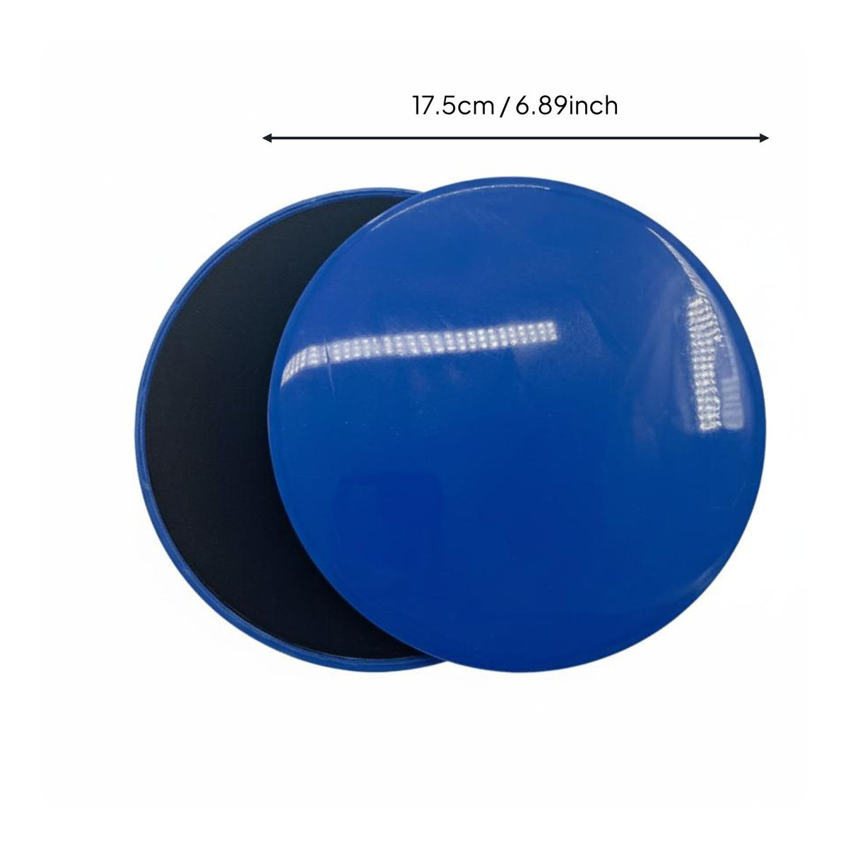 Sliding Discs with EVA Surface Double-Sided Core slider Anti-Slip Exercise Gliders for Pilates