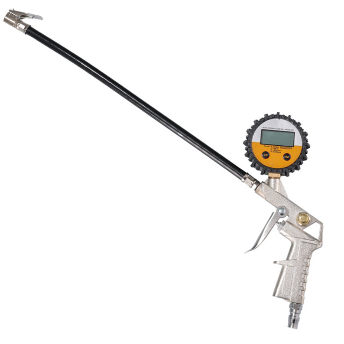 Tire Pressure Gauge High Precision Air Chuck Inflator Gauge Quick Connect Tire Inflator for Auto Repair Shop, Garage