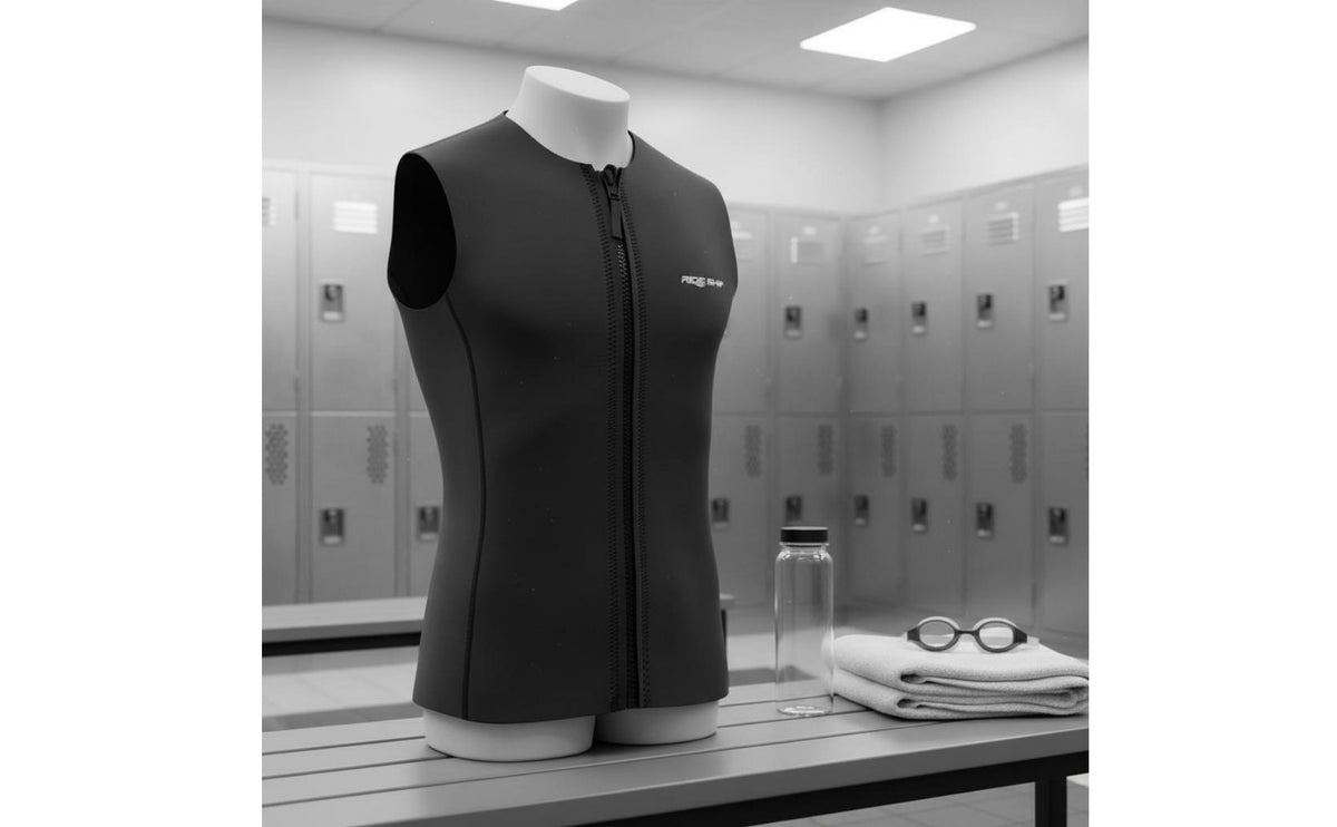 3mm Wetsuit Vest Thermal Diving Vest Sleeveless Water Sports Gear for Snorkeling, Swimming, Rafting