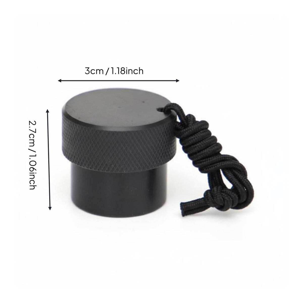DIN First Stage Dusting Cap with Lanyard Scuba Regulator Dust Plug Lightweight Diving Equipment