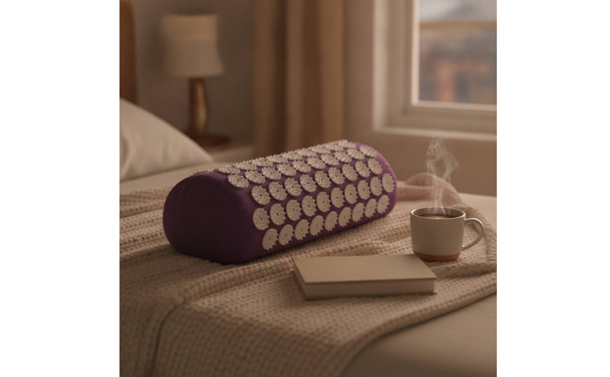 Acupuncture Acupressure Massage Pillow Neck Pain Relief Acupressure Pillow Pointed Massage Pillow Muscle Relaxation for Travel
