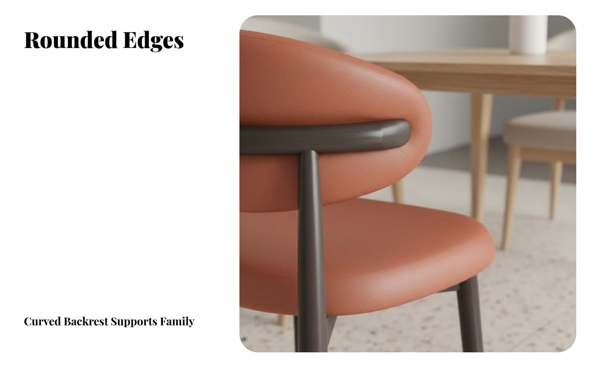 Nordic Design Ysupport Chair Italian design Dining Room Seat Thickly Padded padding Indoor Seating Ergonomic spine-supportingrest for Restaurant Owners, Homeowners, Interior Designers, Kitchen, Home Office, Bedroom, book corner