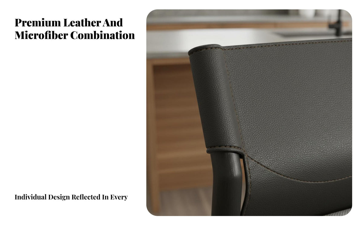 Sturdy Construction Solid Wood Bar Stool with Backrest Luxurious Cushioned Seat High Back Counter Stool Wear-Resistant Upholstery Upholstered Kitchen Island Chair Minimalist Design for Adults, Homeowners, Interior Designers, Pub, Dining Area