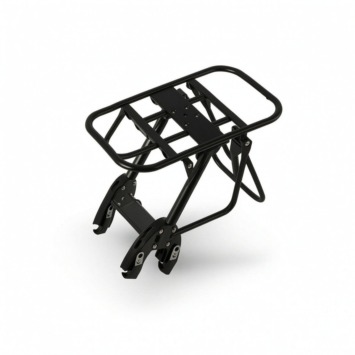 Compatible Cycle Rear Rack with Mounting Plate Adjustable Rear Cargo Rack Stable Lightweight for Commuters, Cyclists, Commuting