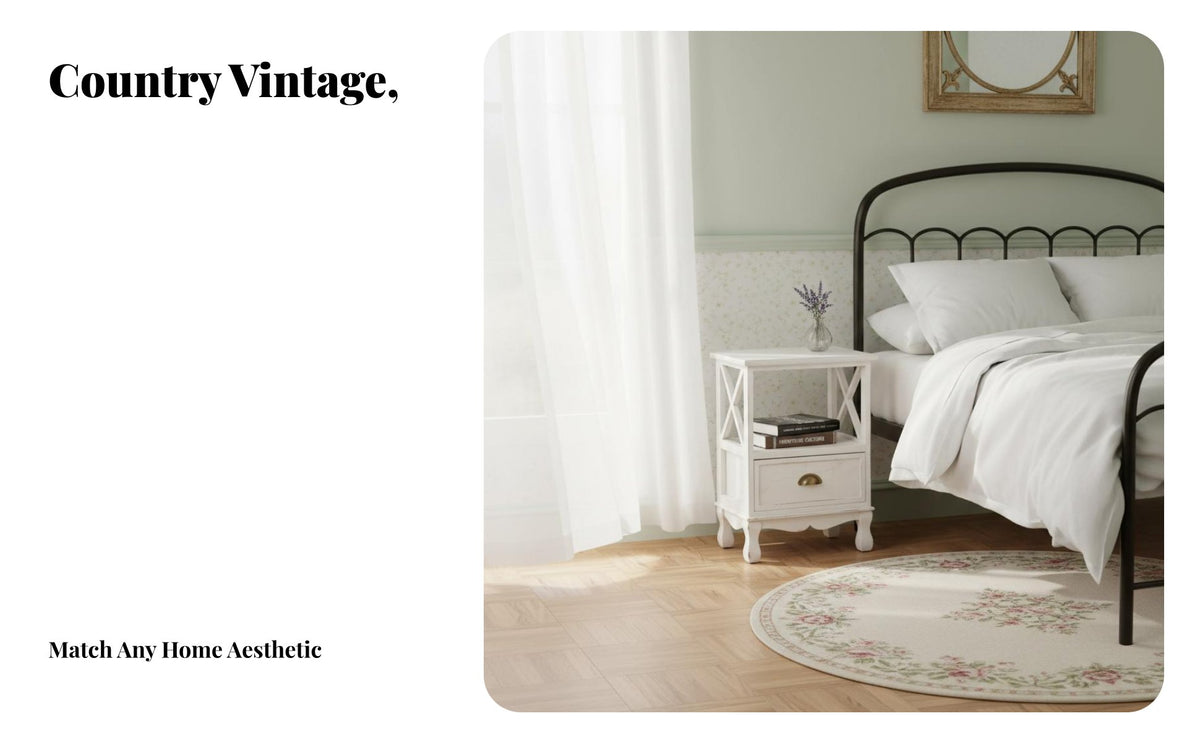 No Assembly Required Rustic Farmhouse Dresser Fully Assembled Rustic Wood Accent Cabinet Solid Wood Drawer Cabinet for Homeowners, Interior Decorators, Apartment Dwellers, Living Room, Entryway, Hallway, Home