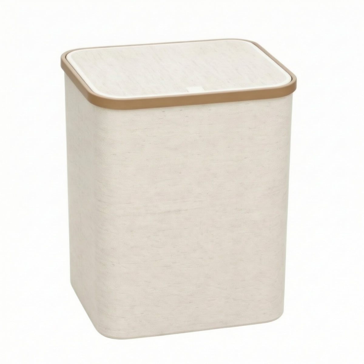 Textile Storage Basket with Lid Dustproof Collapsible Organizer Bin with Lid Foldable Storage Box Stackable Sturdy for Closet
