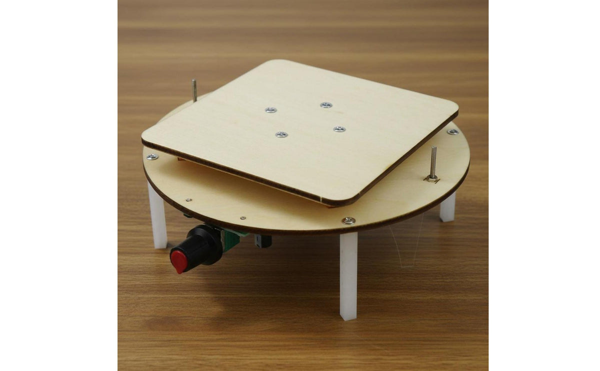 Seismic Simulator Model DIY Assembly Seismic Shaking Table Kit STEAM Education Project Anti-Seismic Test Model for Students, Home School, Classroom