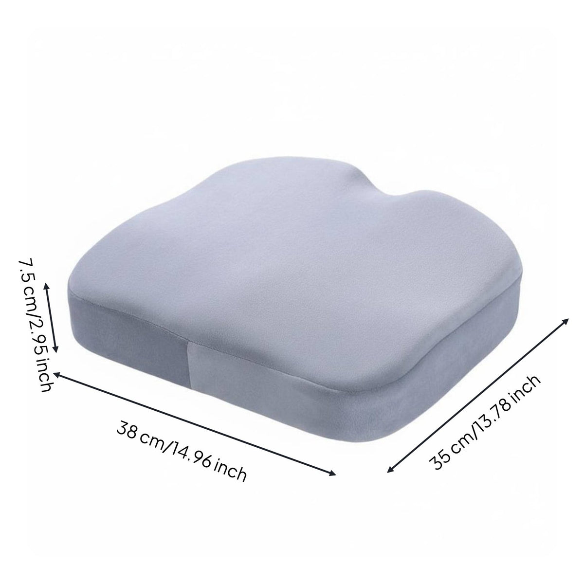 With Straps Thickened School Chair Pad Heightening Student Booster Cushion Removable and Washable Cover for Students, Kids, Classroom