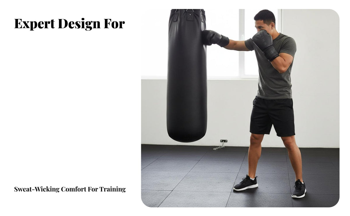 Wrist Support Boxing Gloves Thick Padding Kickboxing Training Gloves Long-Lasting Safeguarding Gear Breathable for Adults, Women, Fighters, Muay Thai, MMA, Fitness Workout, Gym