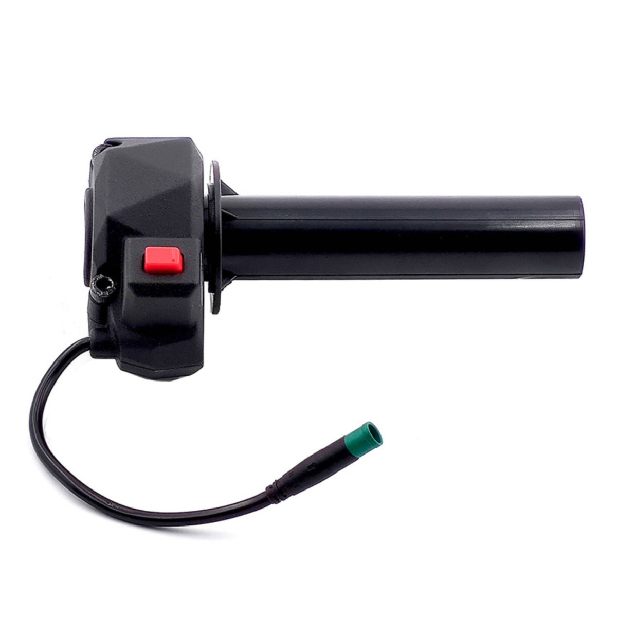 Full Twist Throttle Grip Rubber Motorcycle Throttle Black Part for Custom Builds, Trail Riding