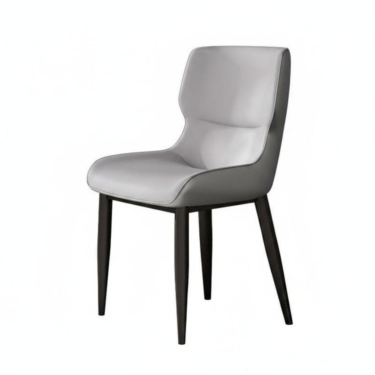 Upholstered Side Chair Modern Design Dining Seating Padded Seat Padding Ergonomic Backrest for Interior Decorators