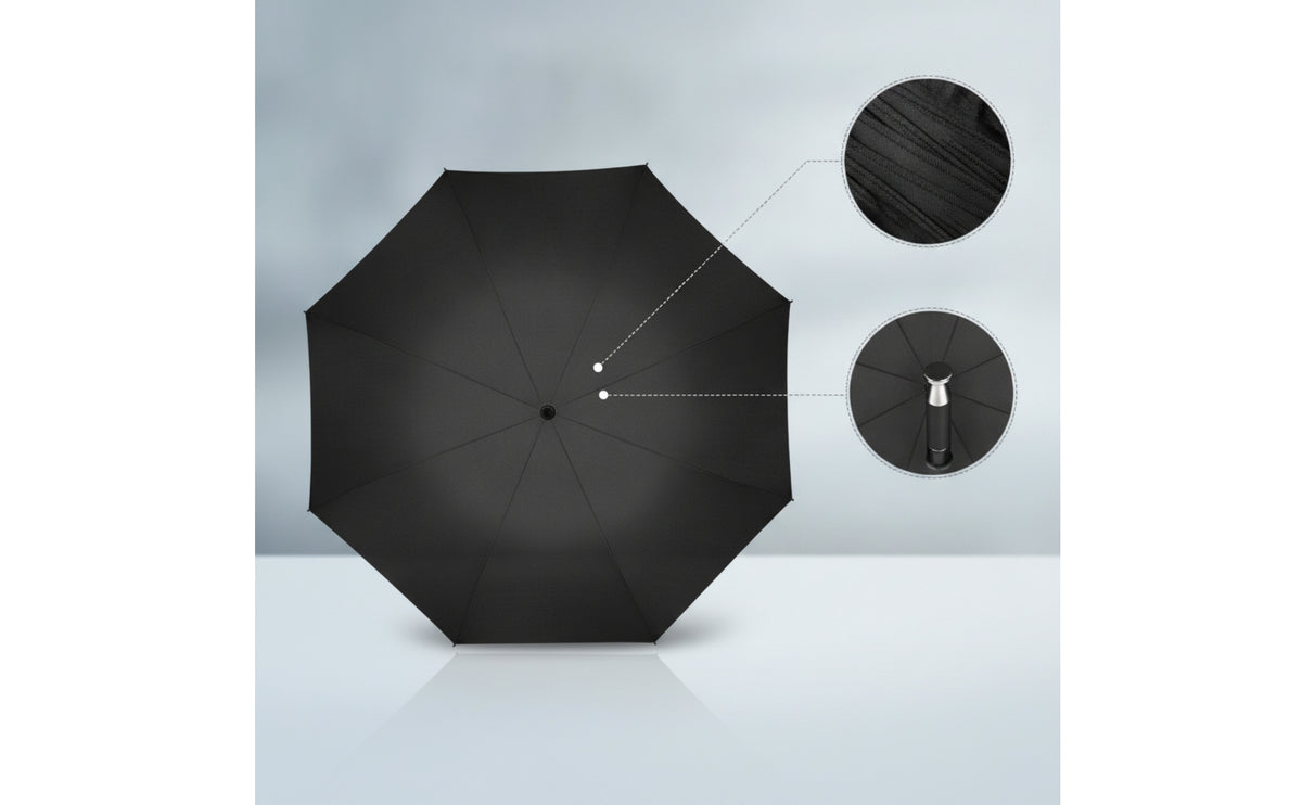 Large Canopy Umbrella with Straight Handle Customizable Promotional Umbrella with Logo Space Printable Long Shaft for Businesses, Commuters, Corporate Events, Golf Course, Daily Commute