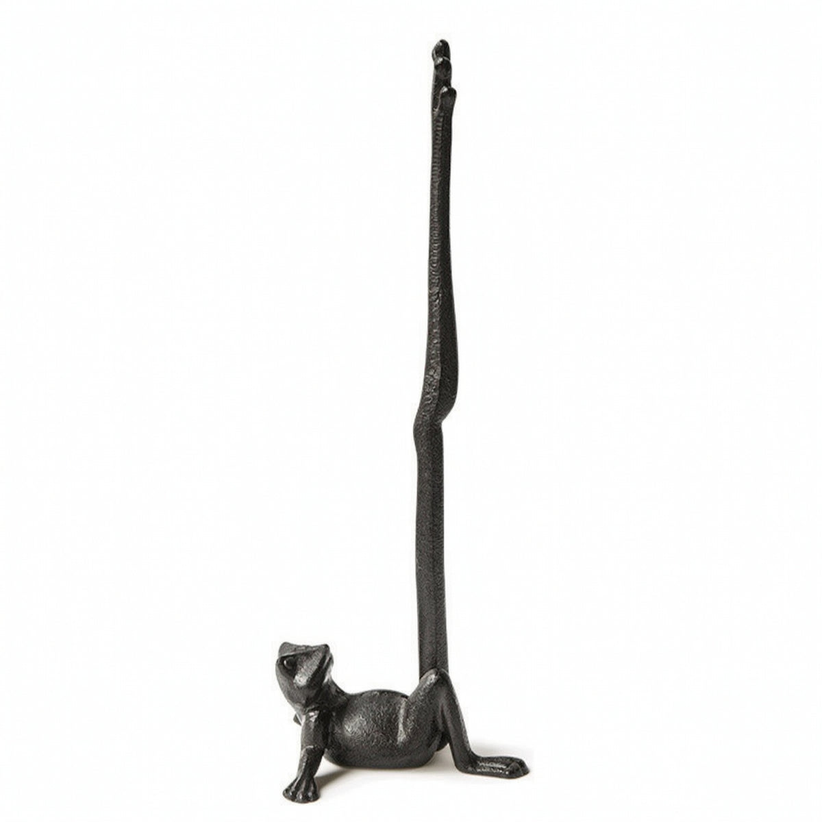 Frog Paper Towel Holder Rustic Paper Towel Holder with Frog Top Metal Vertical for Dining Table