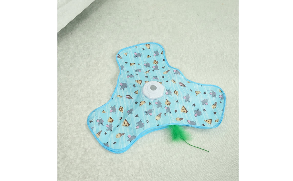 Automatic Electric Cat Wand Toy with Teaser Wand