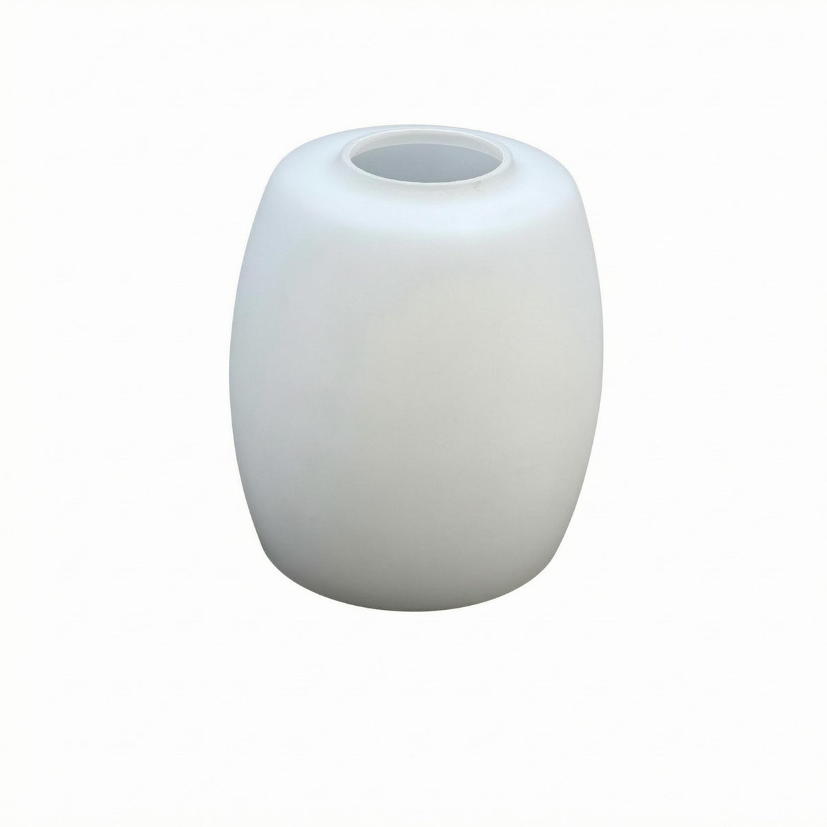 Plain Surface White Glass Lampshade Simple Frosted Glass Lampshade