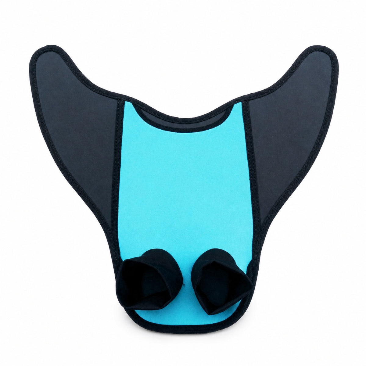 Mermaid Tail Swim Fin One-Size Mermaid Monofin Swim Fin with Double Foot Pocket Snug-Fitting Monofin with Foot Pockets