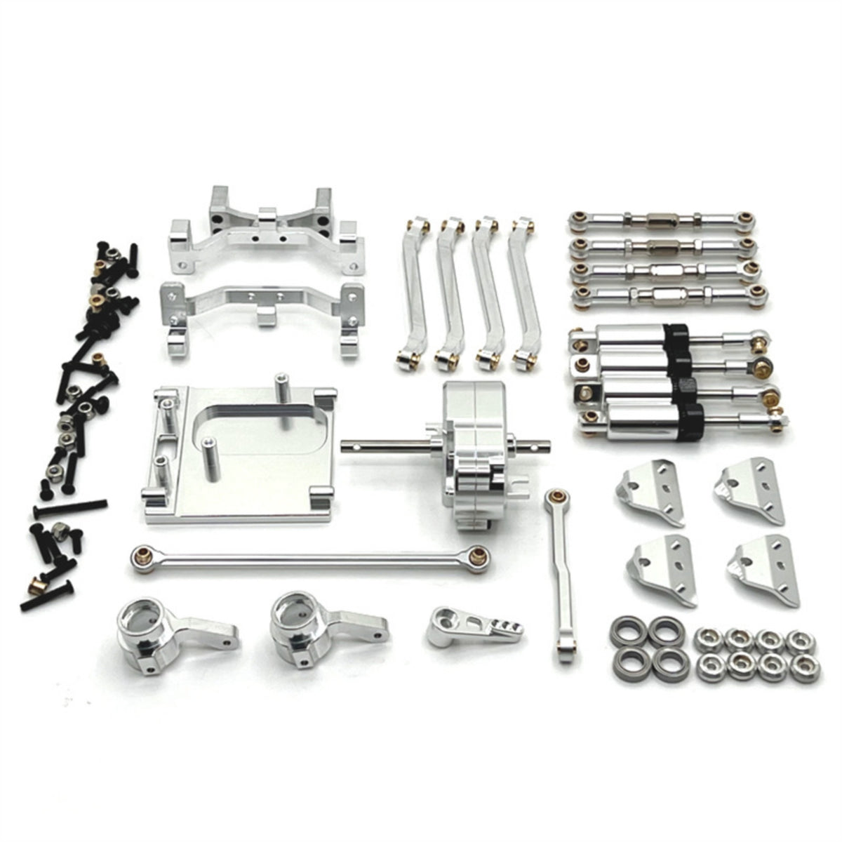 1/12 RC car Upgrade Kit Close-Tolerance RC Car Kit Resistant Damping Link Mount for Repair