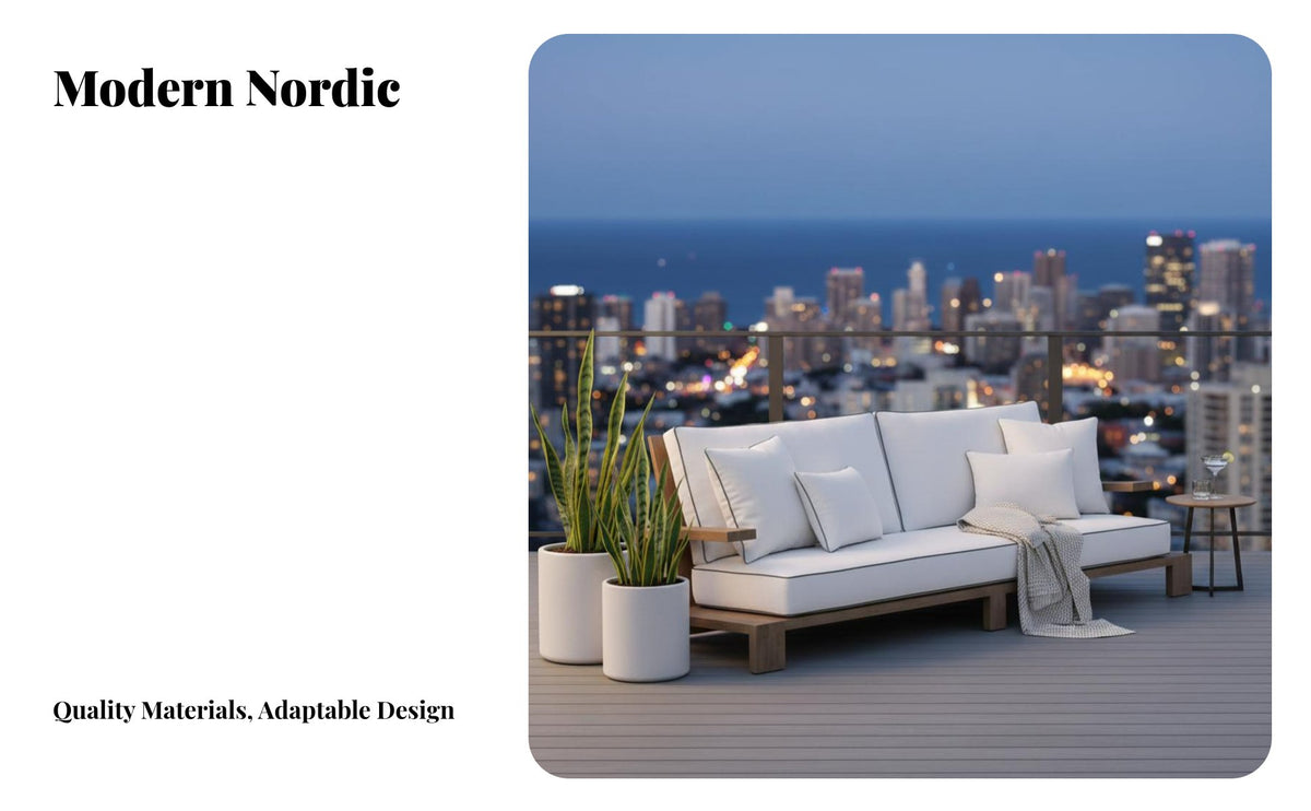 Hardwood Wood Frame 4-Piece Wooden Sofa and Chair set Weather-Resistant Outdoor Furniture Sturdy Construction Patio Seating Group Plush paddings for Homeowners, Garden lovers, Families, Balcony, Backyard, Terrace, pool area