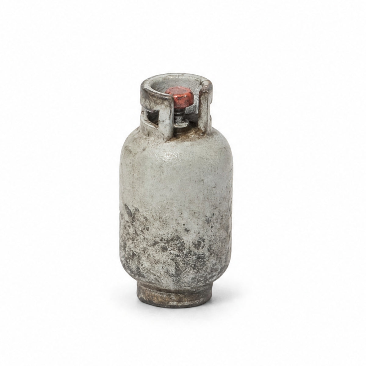 Model Gas Cylinder 1/64 Scale Gas Cylinder Model Distressed Ornament for Tabletop Layout