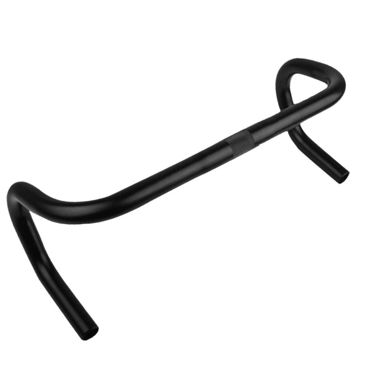 Road Bike Drop Bar Aluminum Alloy Drop Handlebar Road Bike Handlebar Sandblasted Anodized for Cyclists, Fixed Gear Builds